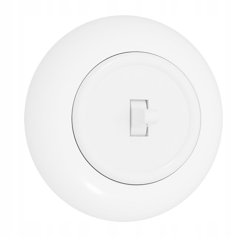 Electromalt EX.one Włącznik pojedynczy ramka biały – Elegancja i funkcjonalność w Twoim domu
