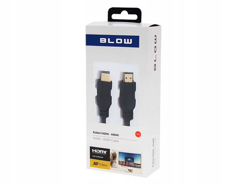 Kabel HDMI - HDMI 3m czarny &ndash; Wysoka jakość i niezawodność