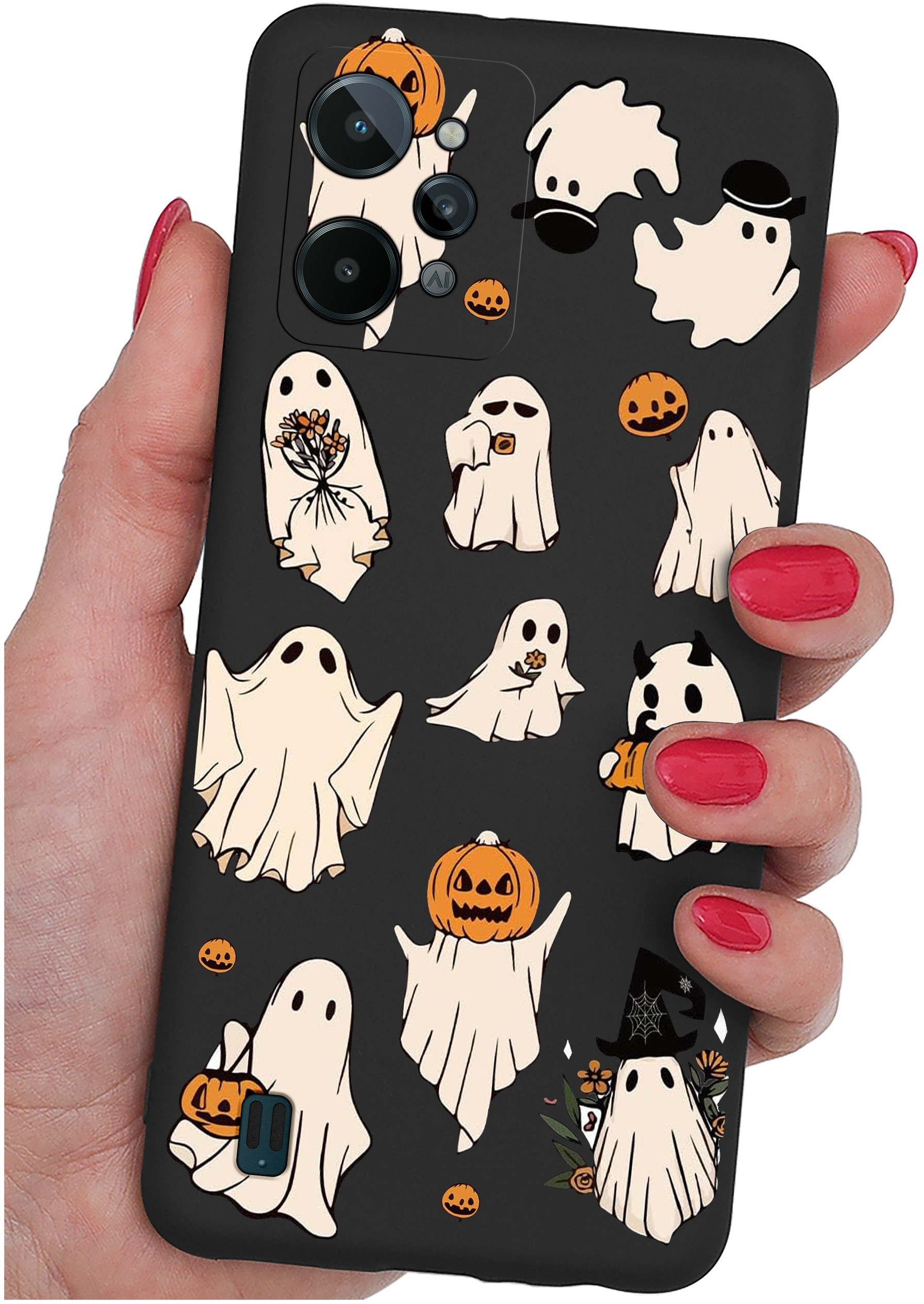 Wytrzymałe silikonowe etui z ochroną wyspy aparatów