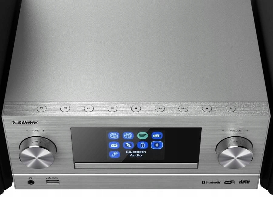 Odtwarzanie z różnych nośników: CD, USB, DAB+ i FM