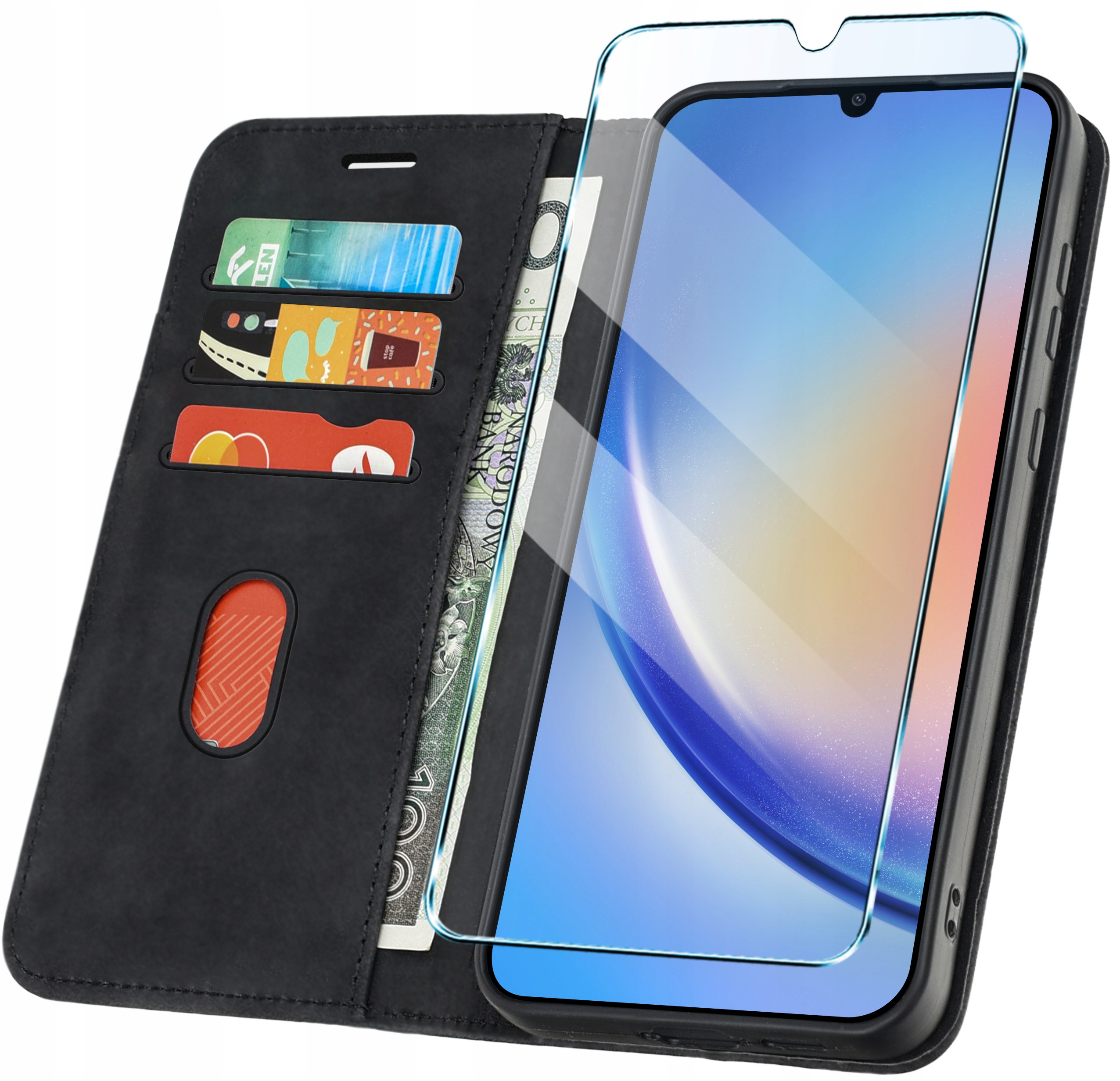 Etui z klapką do Samsung A34 5G – Ochrona i styl w jednym