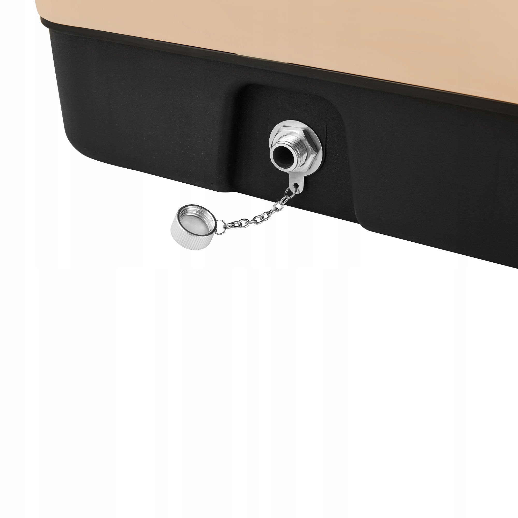 Otwór spustowy ze stalową zatyczką – Praktyczne rozwiązanie