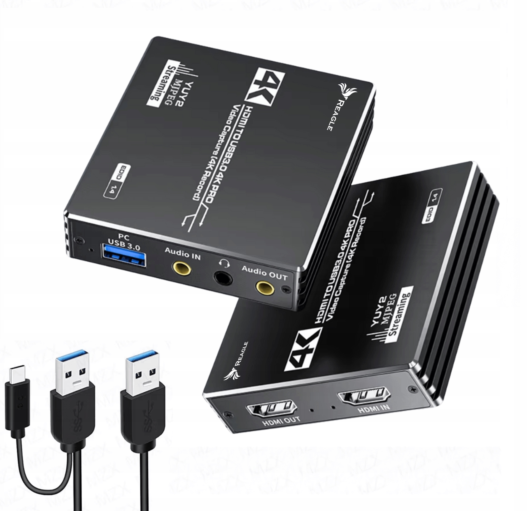 KARTA PRZECHWYTYWANIA OBRAZU WIDEO GRABBER HDMI USB 4K 60Hz YUY2 OBS HDCP REAGLE – Idealne rozwiązanie dla streamerów i graczy