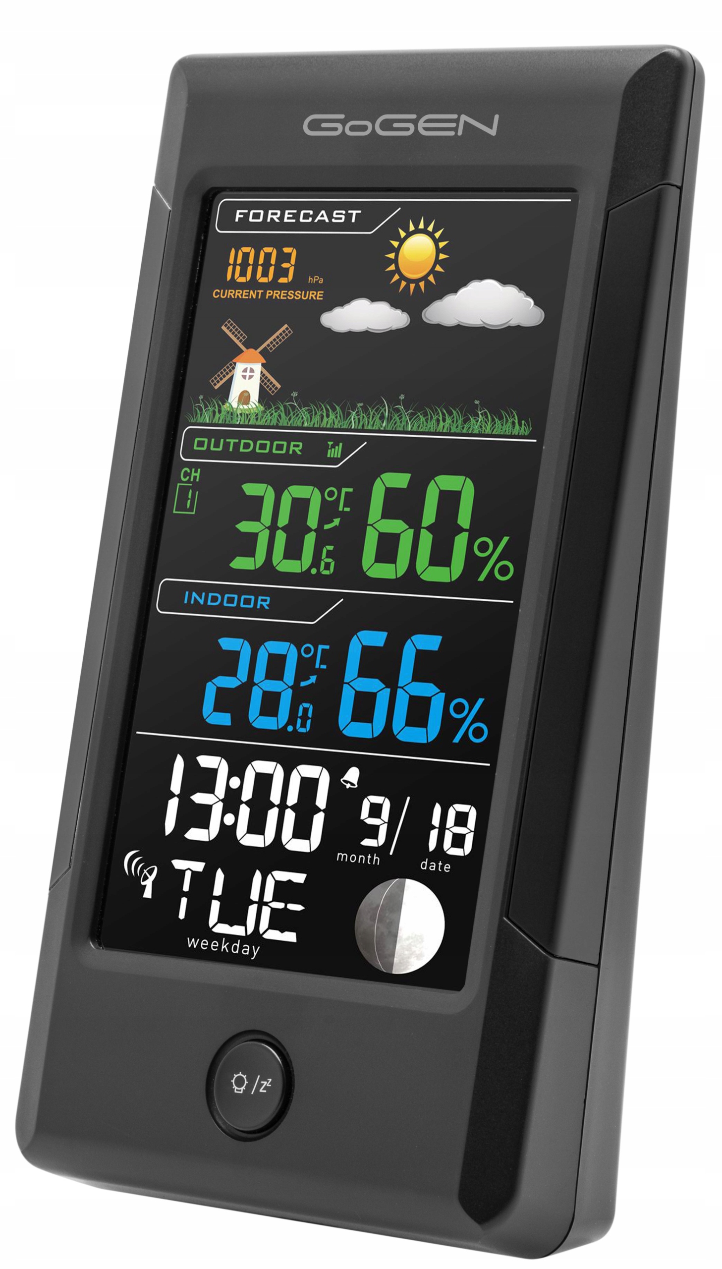 Bezprzewodowy czujnik zewnętrzny – Precyzyjne pomiary