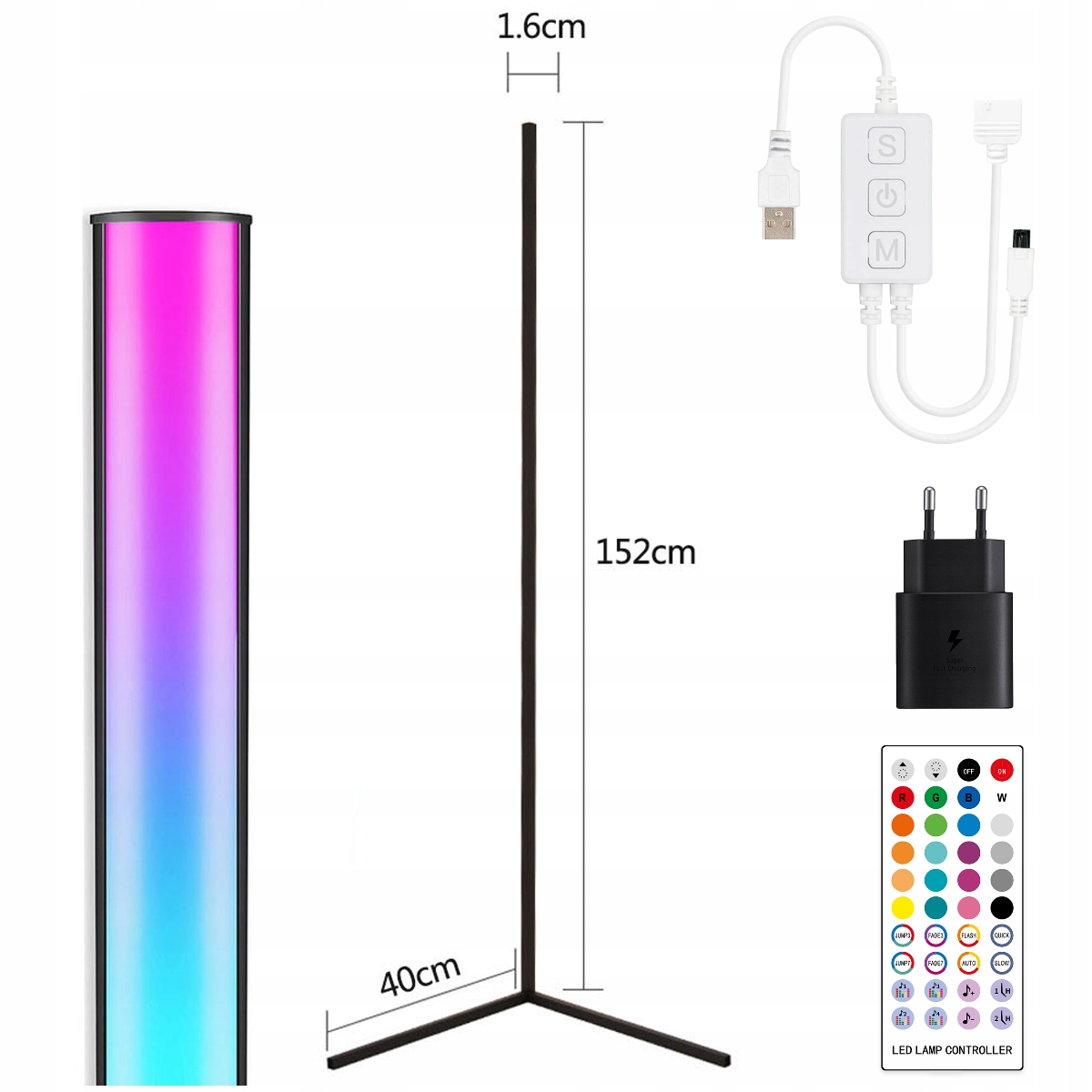 W zestawie: wszystko, co potrzebne do użytkowania