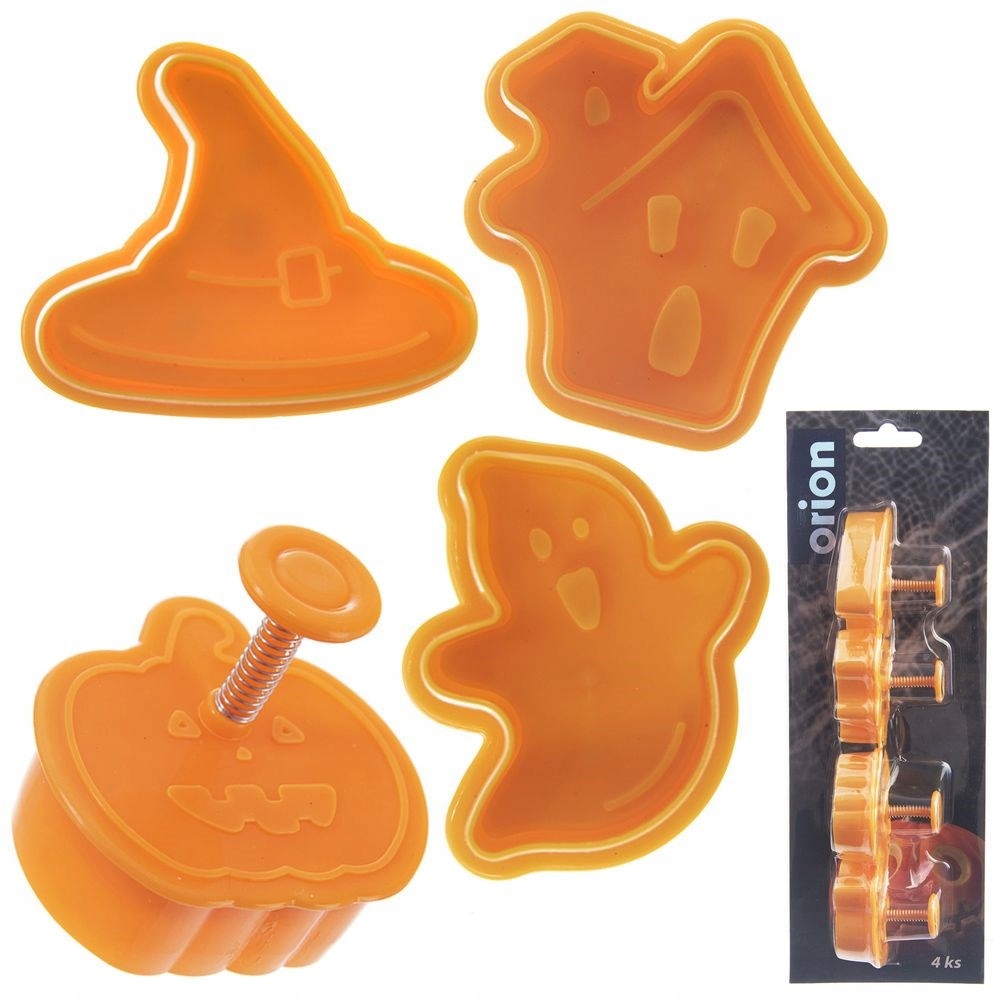 A practical set of four confectionery cutters