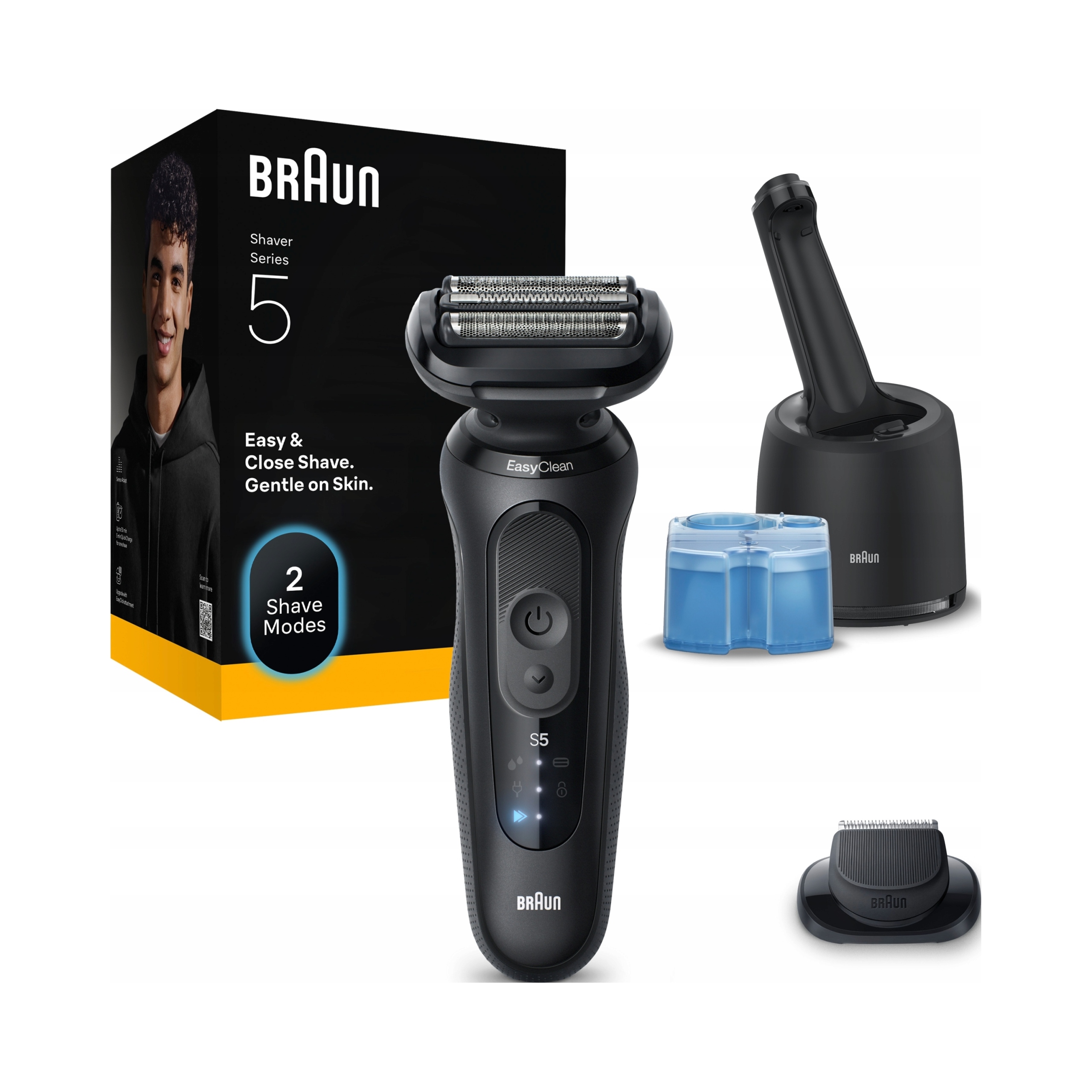 Golarka elektryczna Braun Series 5, 52-N7200CC – Doskonałe golenie dla mężczyzn