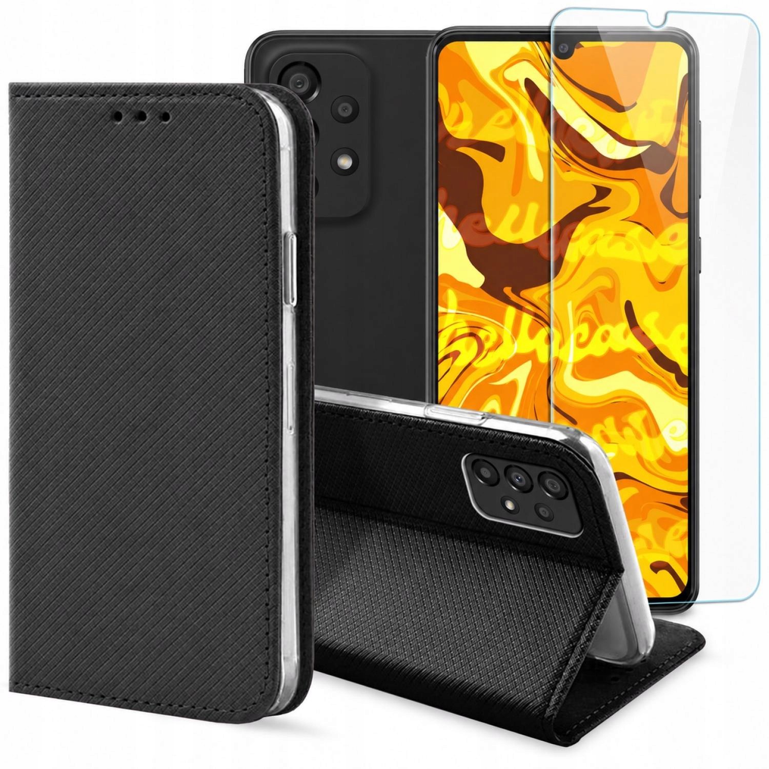 Etui z Klapką Do Samsung Galaxy A33 5G – Elegancja i Ochrona w Jednym