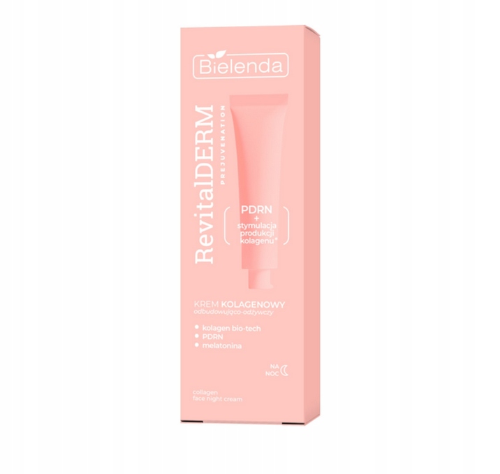 Bielenda Revital Derm Prejuvenation – Kolagenowy krem odbudowująco-odżywczy na noc 40ml
