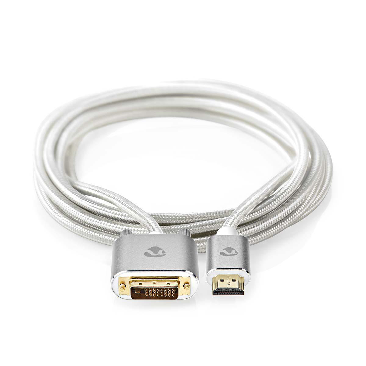 Adapter AV Nedis CCTB34800AL20 – Wysokiej jakości kabel HDMI do DVI-D