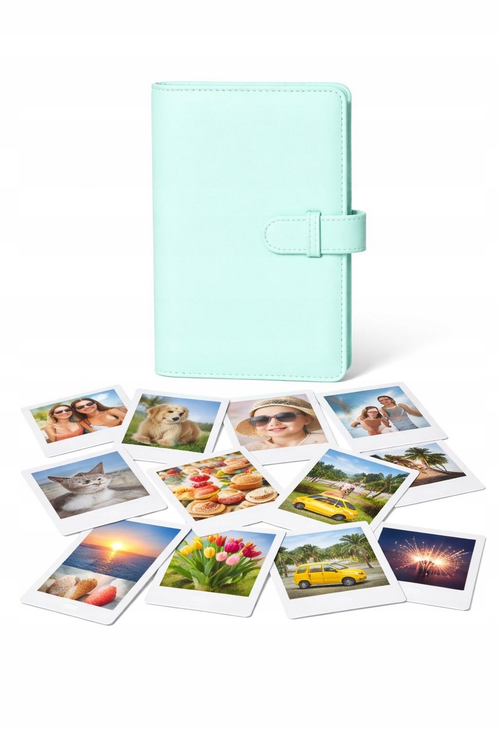 Album na zdjęcia LoveInstant 108x do zdjęć Fuji Instax Mini 13, 12, 11, 40, 41, 99 Evo Link – Zielony