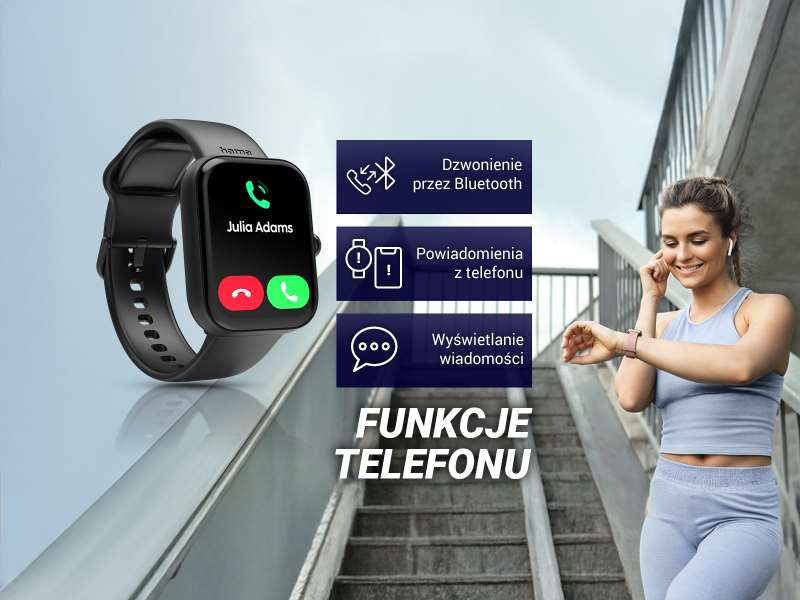 Bluetooth do prowadzenia rozmów bezpośrednio z zegarka