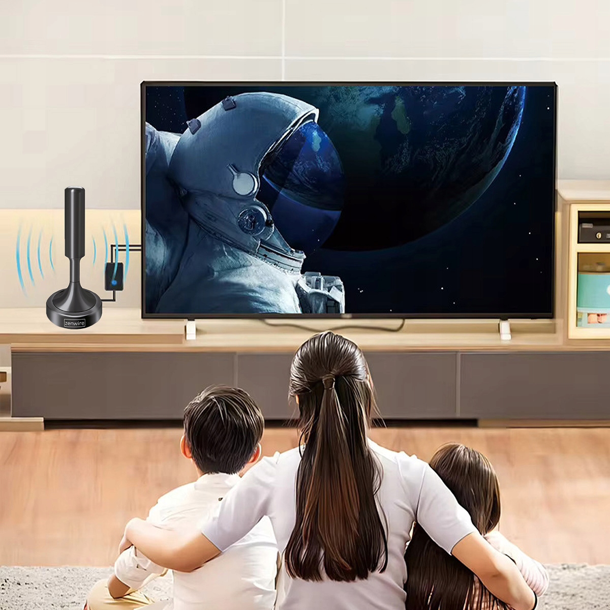 Kompatybilność z każdym telewizorem i tunerem – Prosta instalacja bez dodatkowych akcesoriów