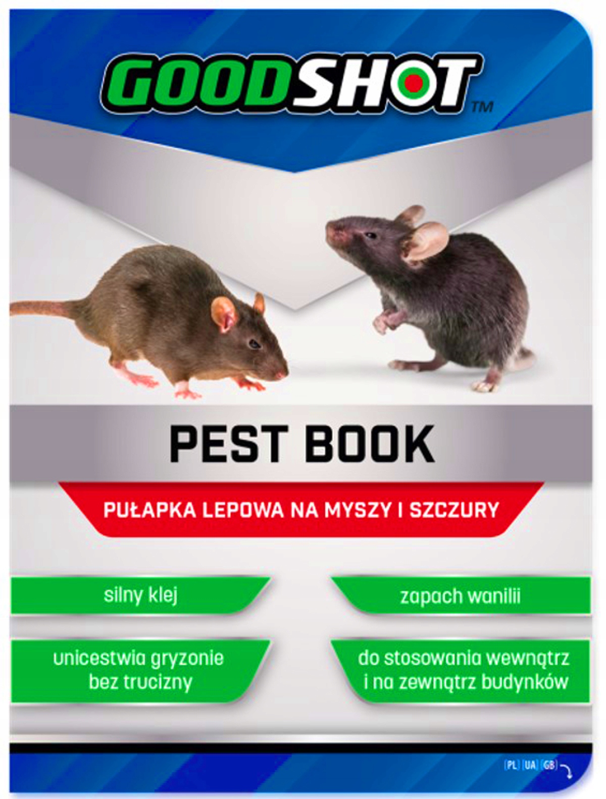 Lep na szczury Pułapka na szczury i myszy 31,5x21x1cm GOODSHOT – Skuteczne rozwiązanie w walce z gryzoniami