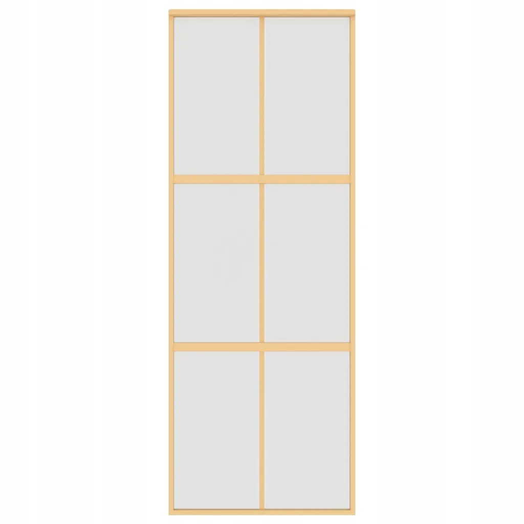 Drzwi przesuwne złote 76x205 cm – Eleganckie przejście do Twojego wnętrza