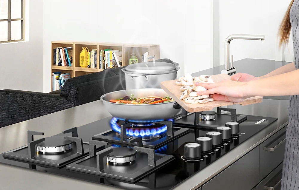 Pięć niezależnych stref gotowania dla pełnej elastyczności