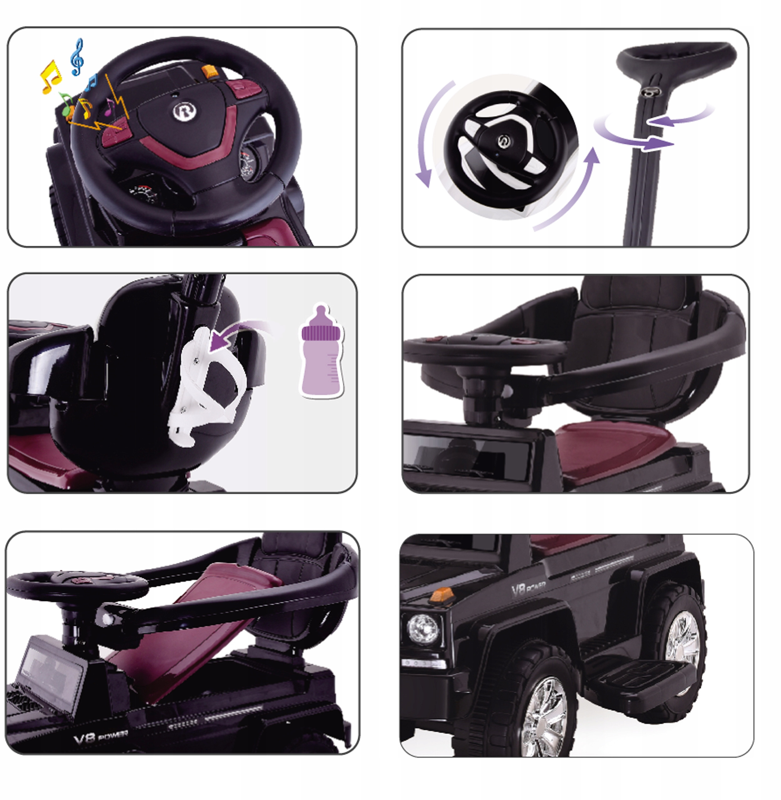 Etapy rozwoju z jeździkiem – Rośnie razem z dzieckiem