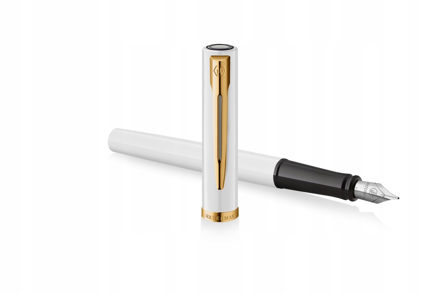 Wieczne pióro Waterman Impression Biały GT (M) 2225470 – Elegancja i styl w każdym detalu