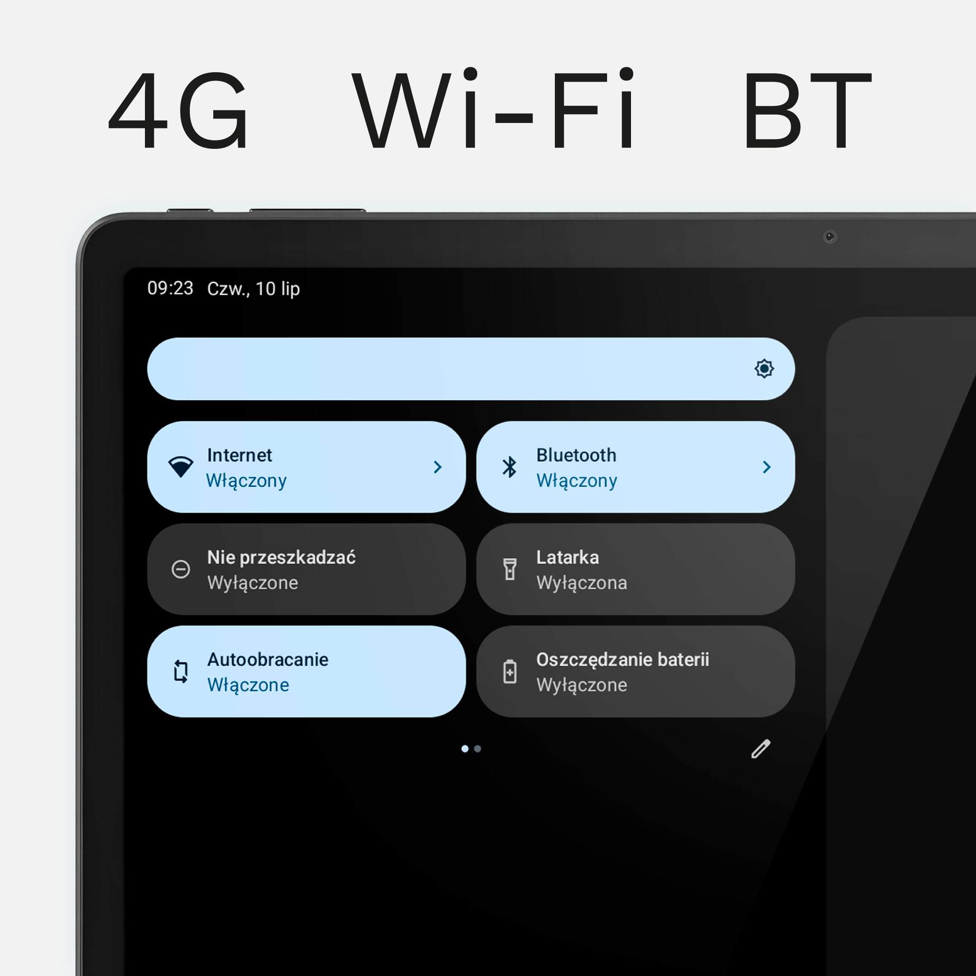 Wydajność z ośmiordzeniowym procesorem MediaTek