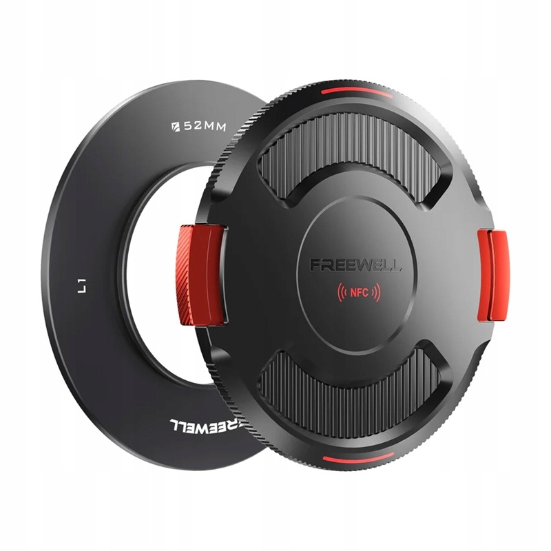 Wymiary i waga pierścienia oraz osłony z NFC