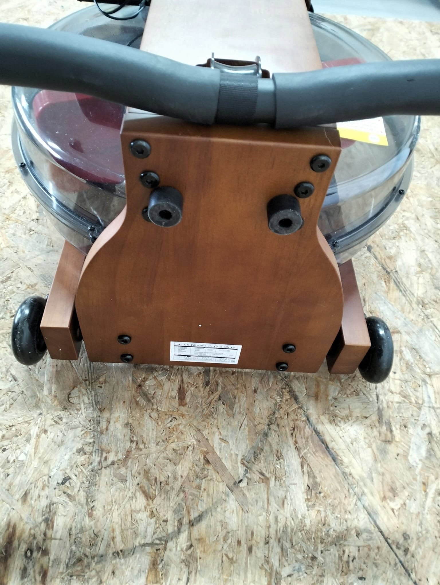 Maksymalne obciążenie do 150 kg i waga koła zamachowego 6 kg