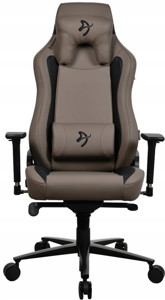 Krzesło biurowe Arozzi Vernazza SoftPU - Brązowe, idealne do biura