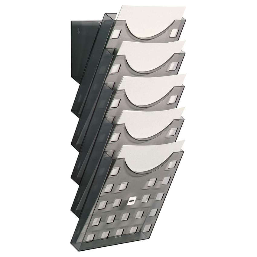 Przezroczysty i szary kolor dla estetyki biura