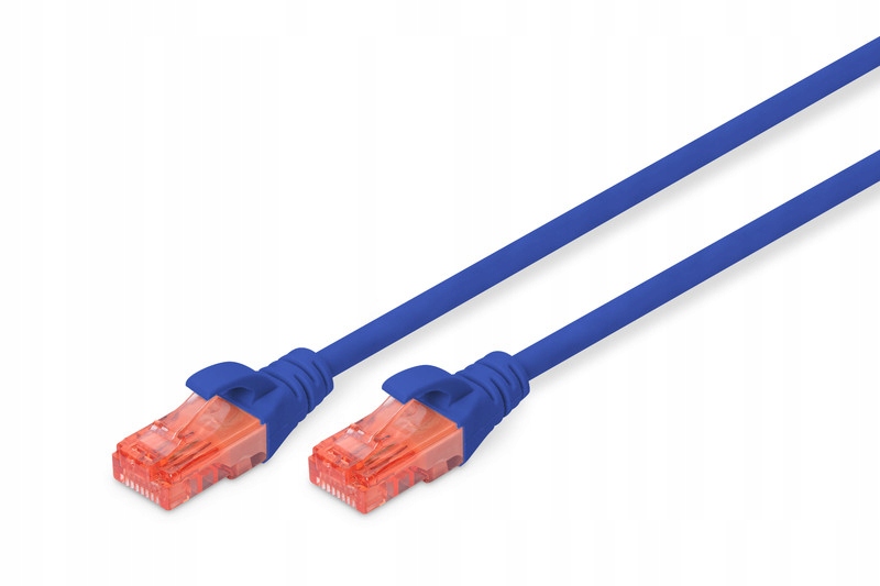 Kabel połączeniowy Patchcord U-UTP Cat6 LSZH 2m Niebieski – Wydajność i jakość połączenia