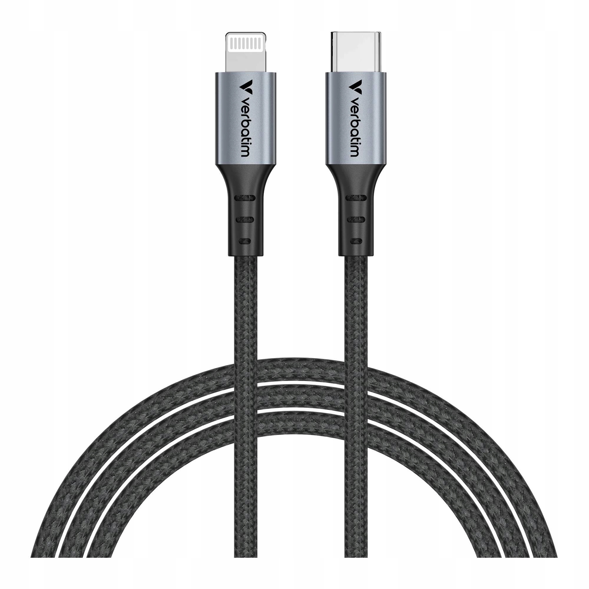 Kabel Verbatim 31844 Lightning 1,2 m – Niezawodne połączenie dla Twoich urządzeń