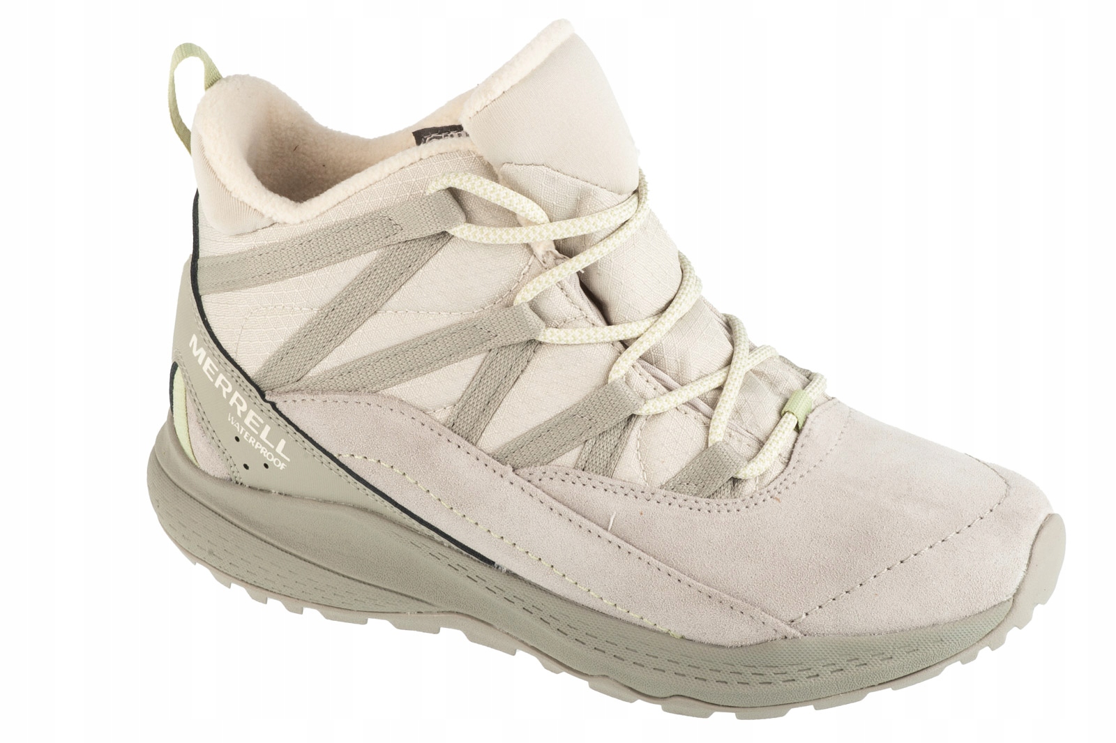 Wodoodporna cholewka z zamszu i nylonu