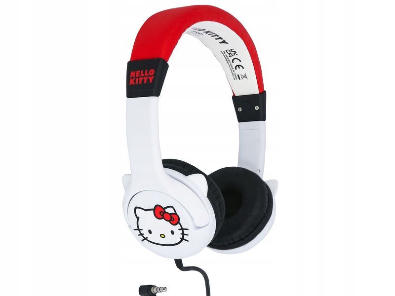 Słuchawki Hello Kitty Ausinės OTL HELLO KITTY 3D – Idealne dla najmłodszych