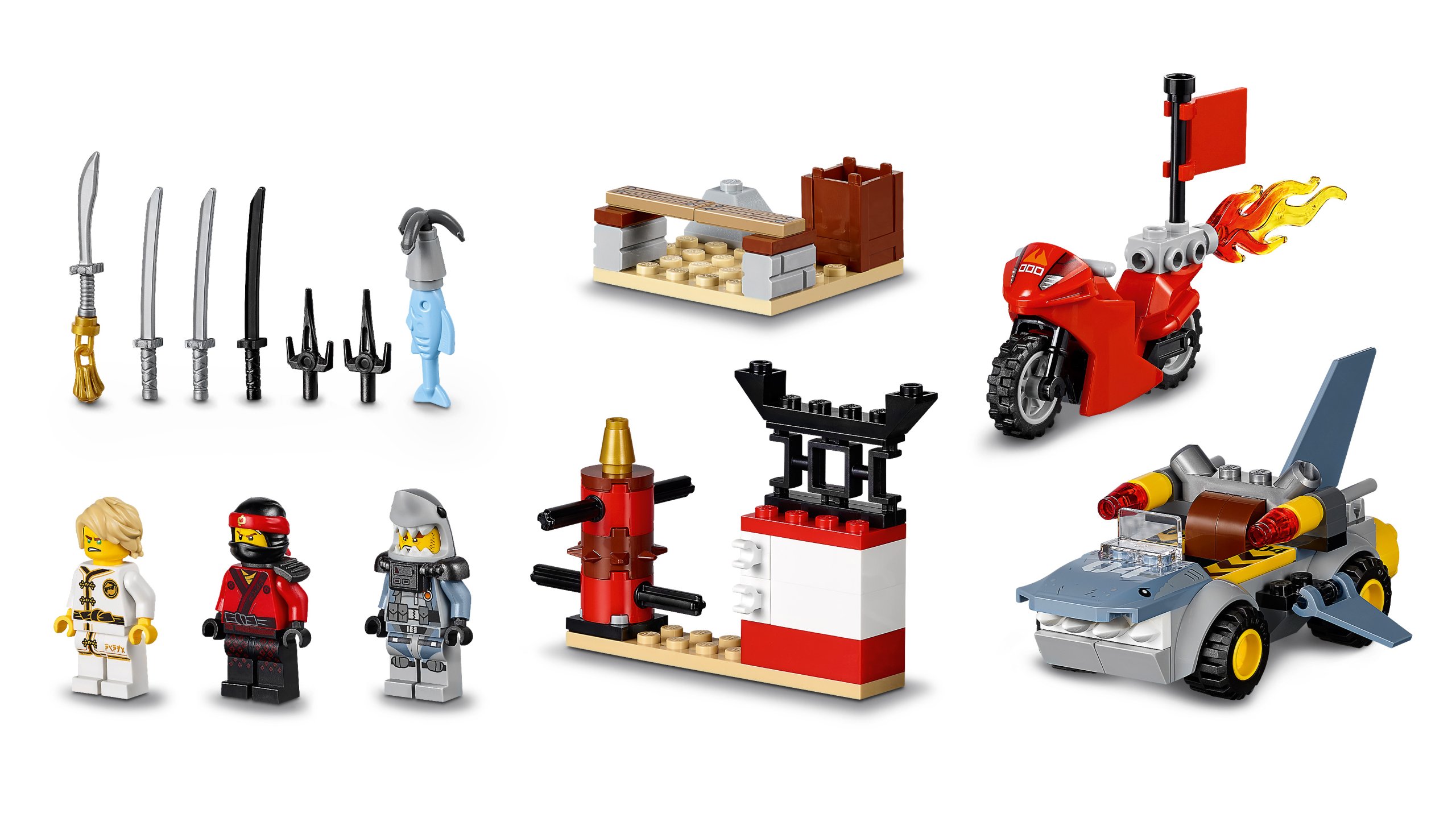 Odgrywaj sceny z filmu LEGO® NINJAGO®: FILM™
