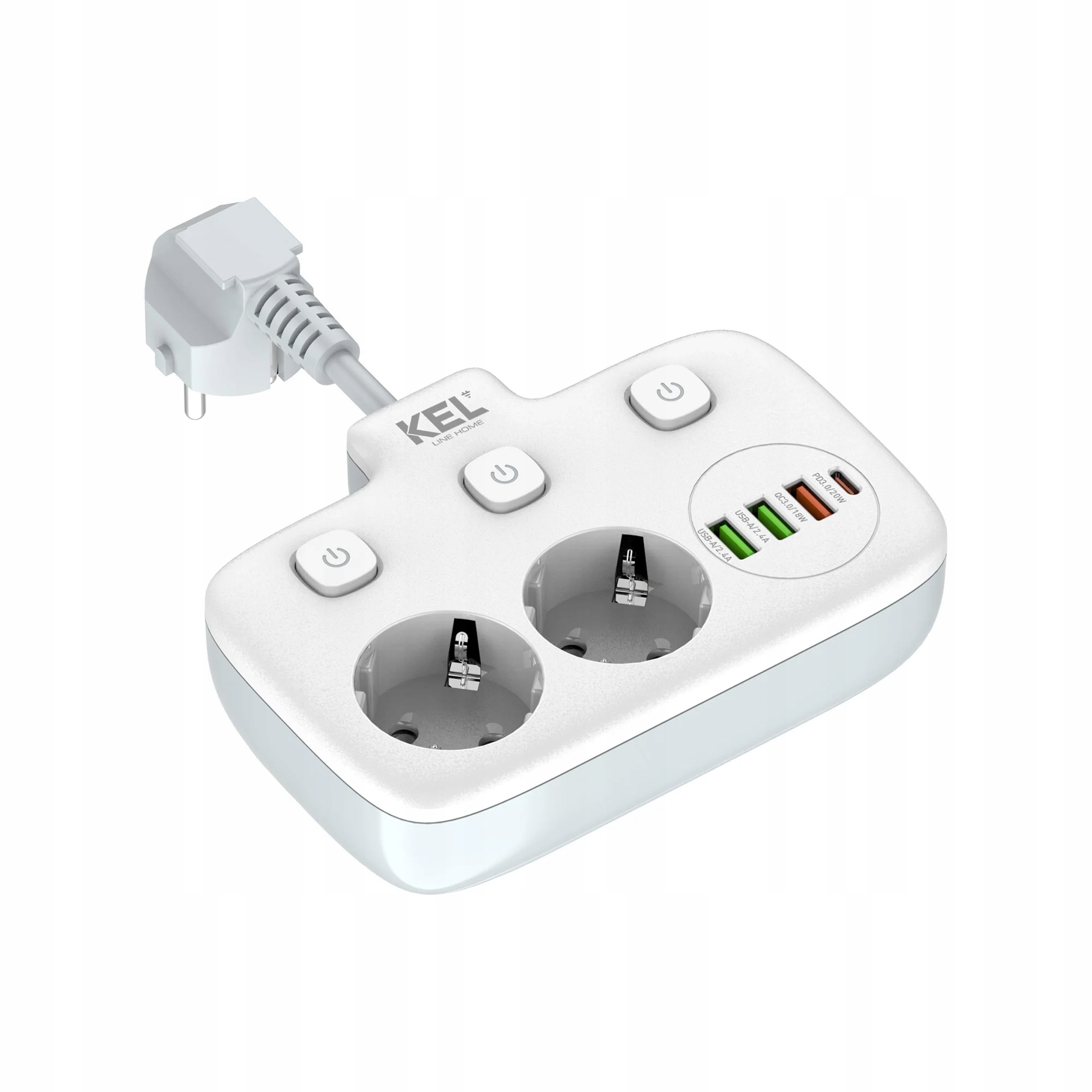 Nowoczesne porty USB-A i USB-C do ładowania