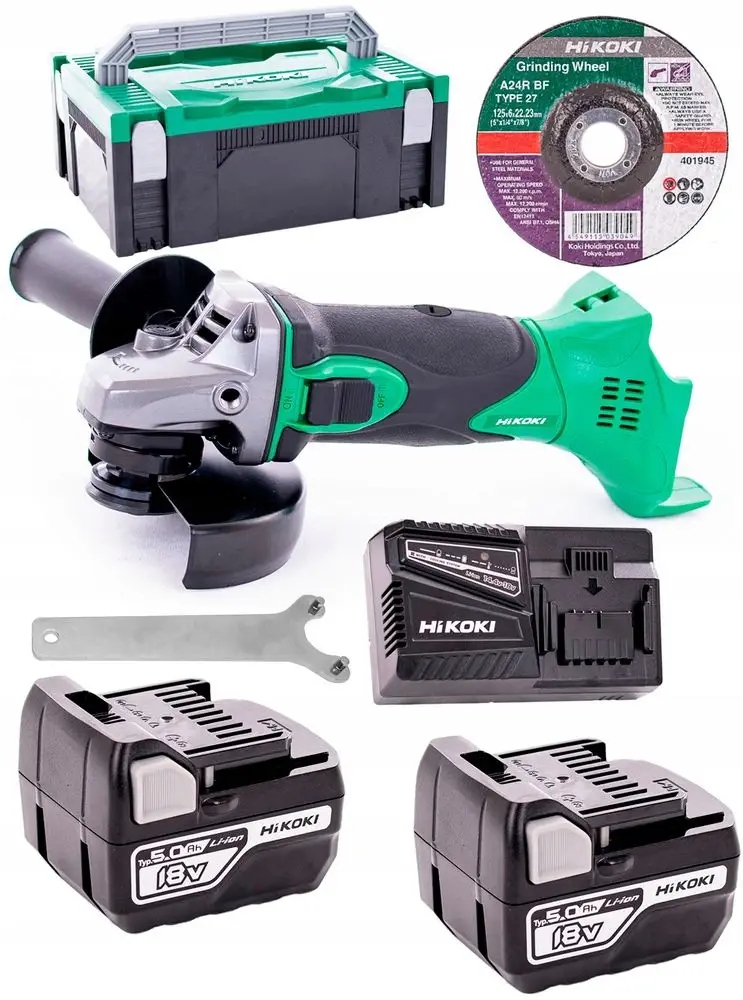 Szlifierka kątowa Hikoki G18DSL2 – Wydajność i ergonomia w jednym