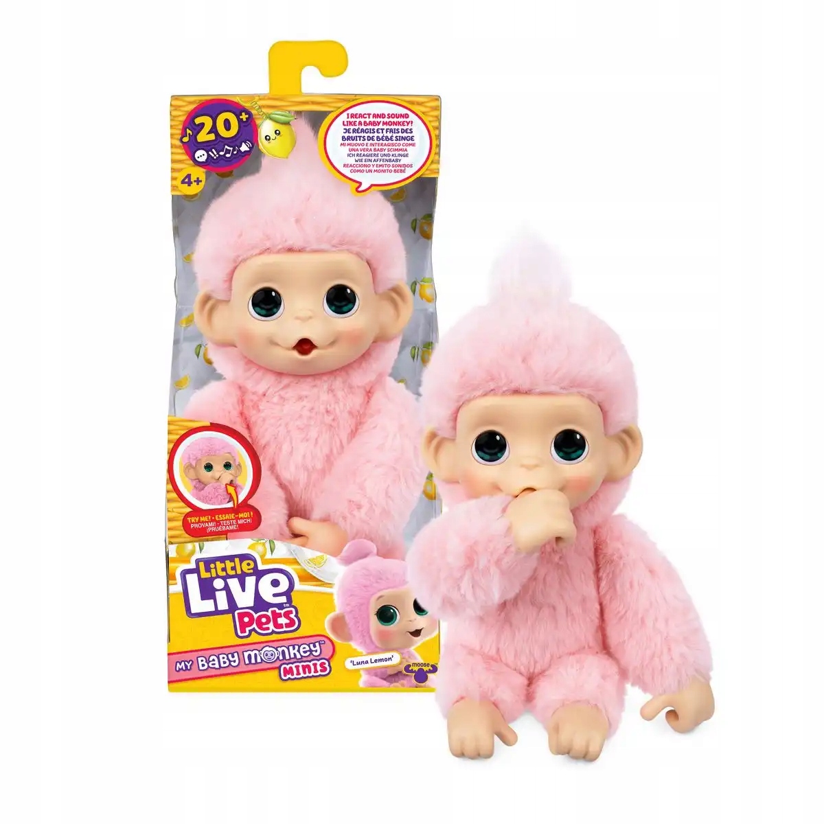 Zbierz wszystkie małpki z rodziny My Baby Monkey Minis