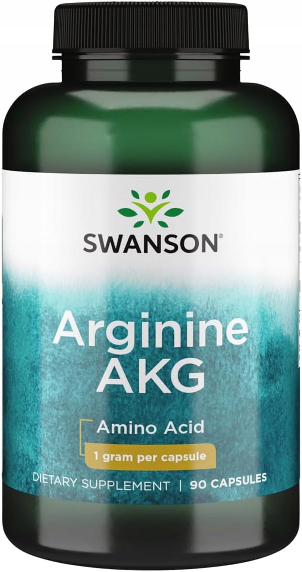 SWANSON Arginina AKG 90 kaps – Wspomagaj swoją wydolność i regenerację