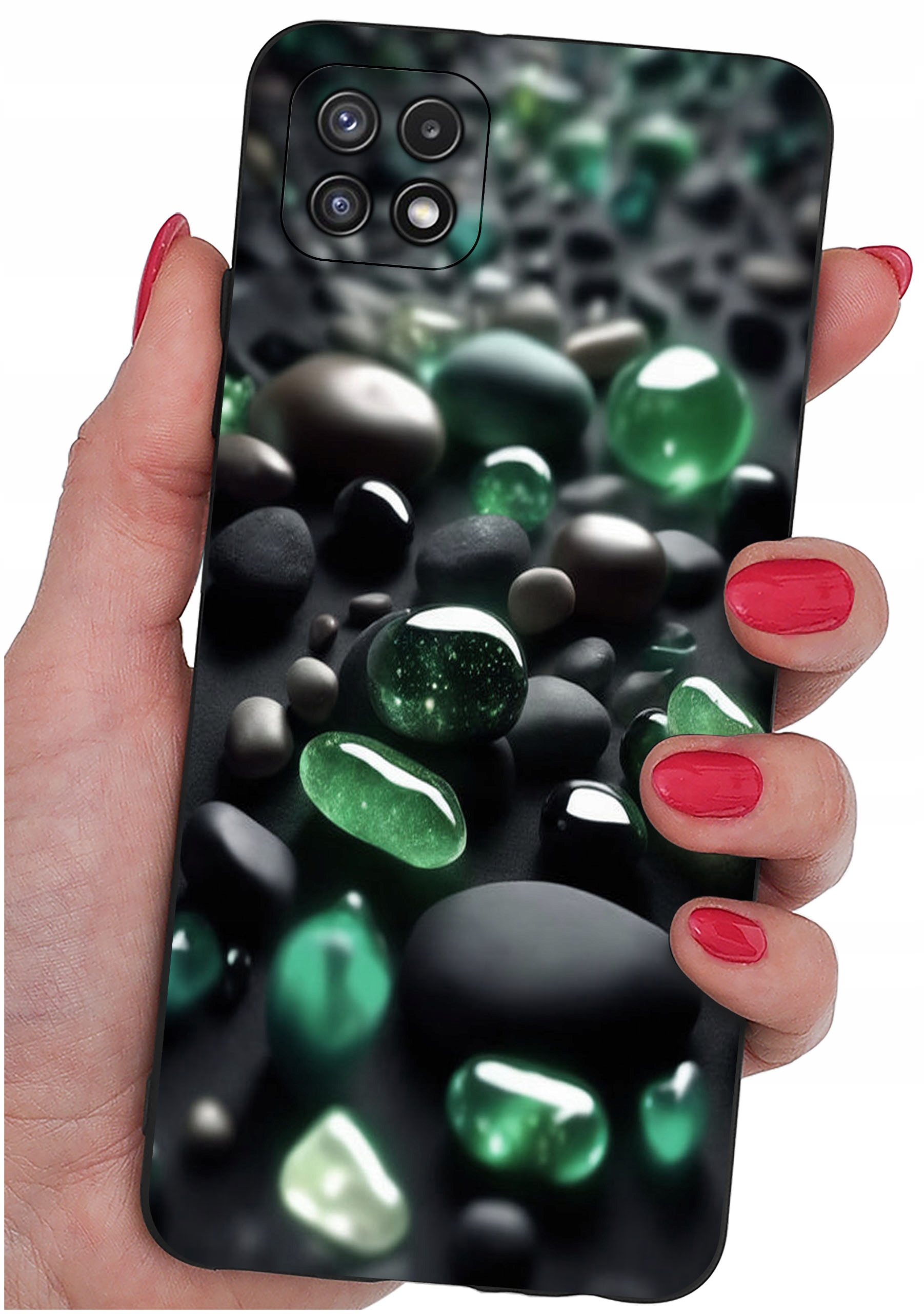 Wytrzymałe silikonowe etui z ochroną wyspy aparatów