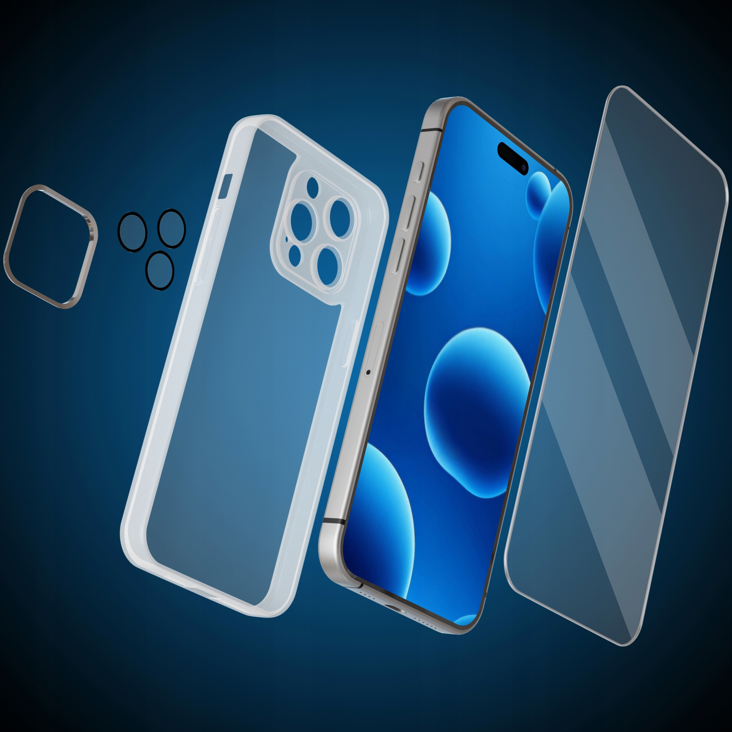 Etui do iPhone 15 Pro Max WZMACNIANE CLEAR CASE – Ochrona i styl w jednym