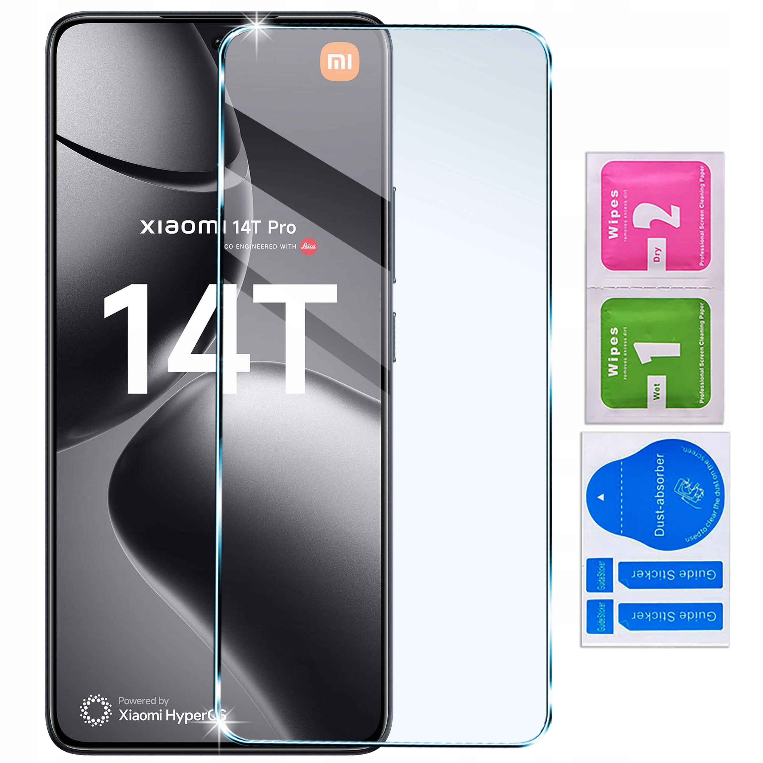 Zestaw zawiera szkło hartowane 9H i akcesoria