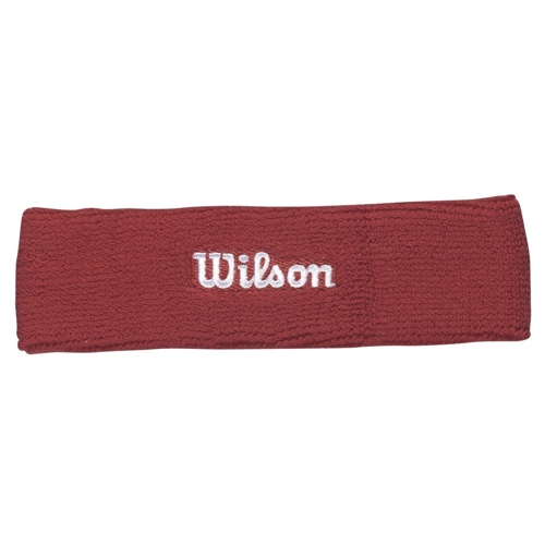 OPASKA TEN. NA GŁOWĘ WILSON WR5600170 czerwona, białe logo