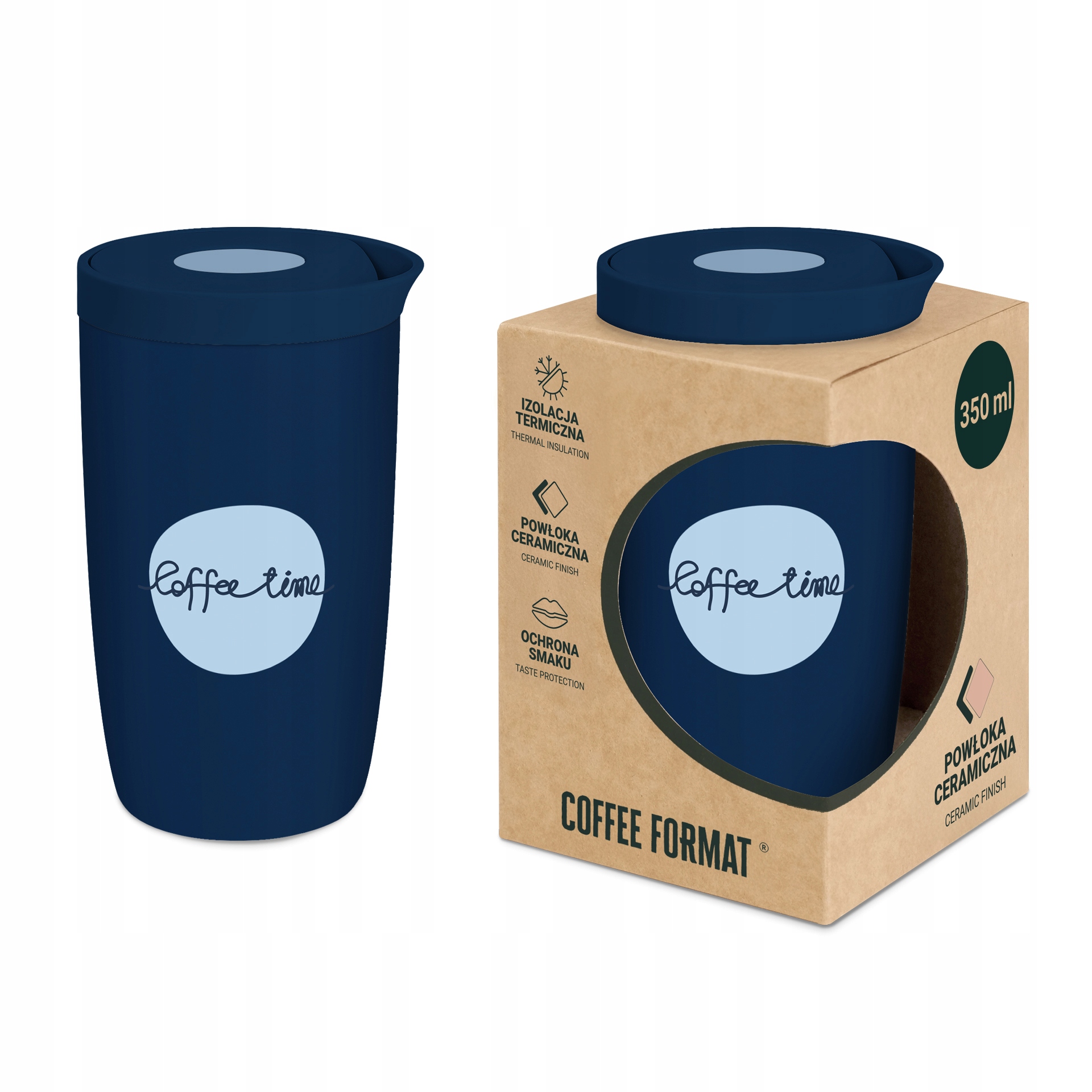 Kubek termiczny Coffee Format - idealny towarzysz w podróży