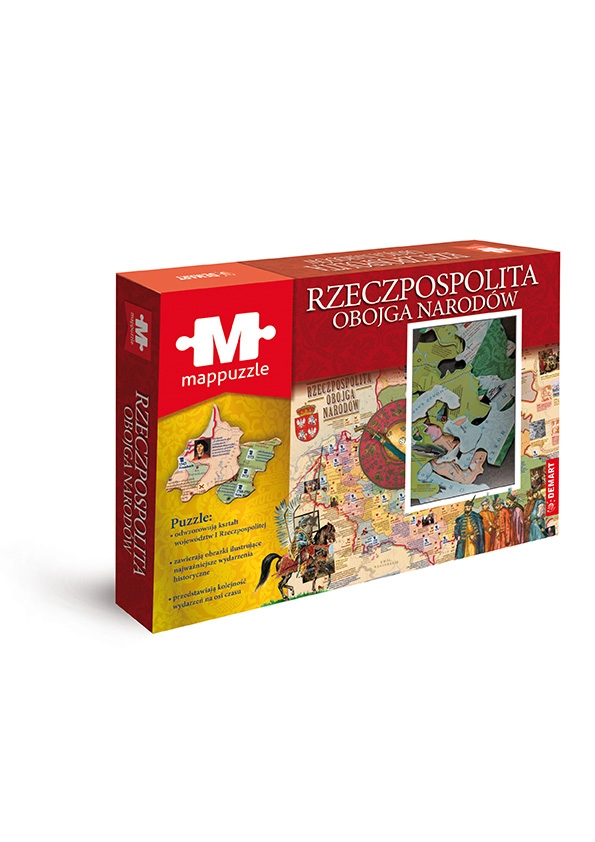 Mappuzzle – Mapa I Rzeczypospolitej – Odkryj historię Polski