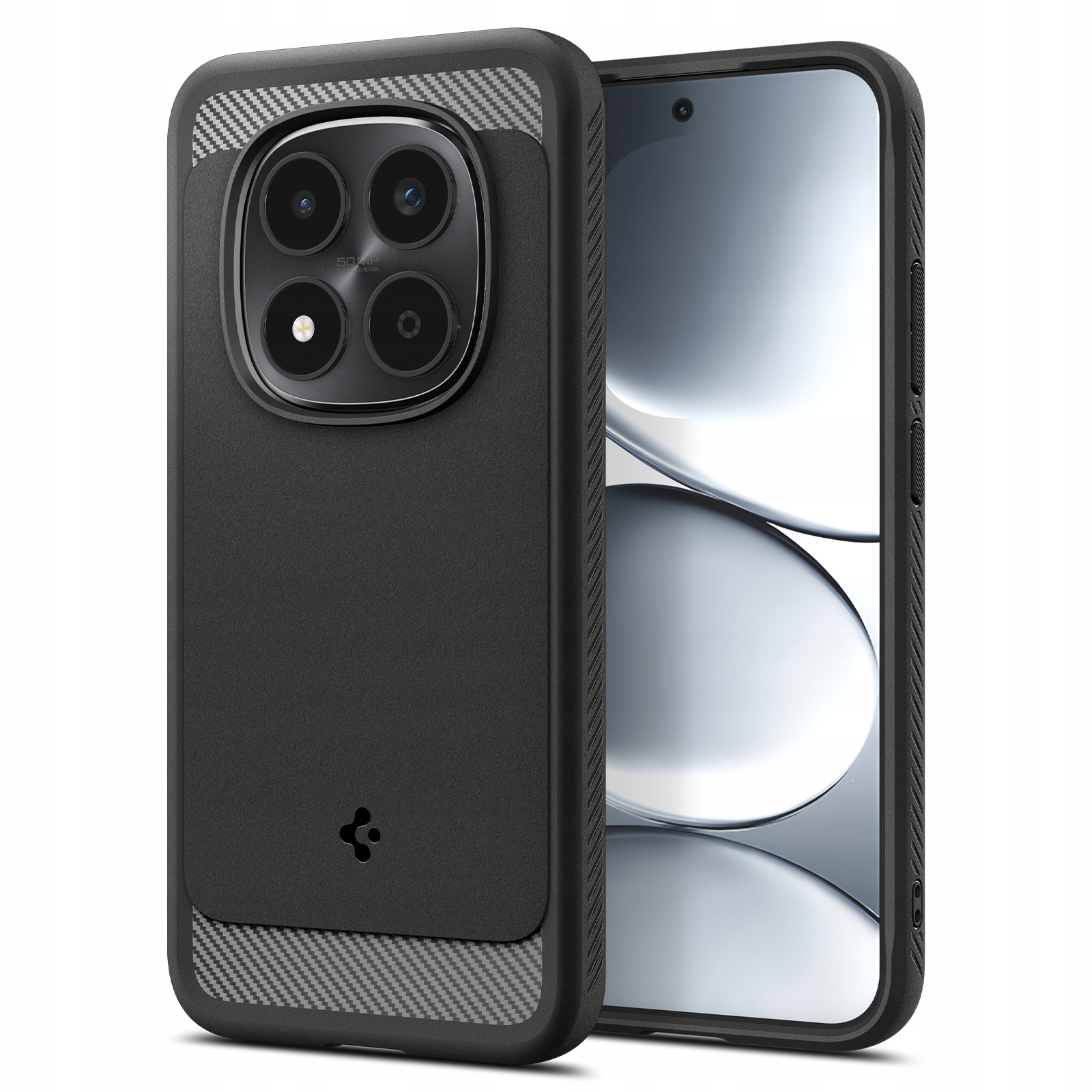 SPIGEN RUGGED ARMOR XIAOMI REDMI NOTE 15 PRO 5G MATTE BLACK – Ochrona i styl w jednym