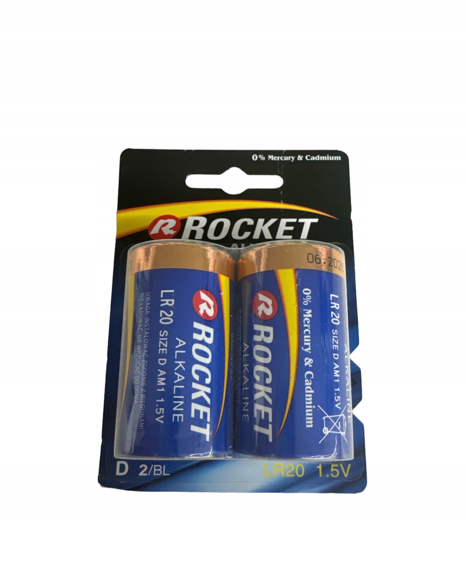 Zestaw baterii alkalicznych LR20 D – Idealne do codziennego użytku