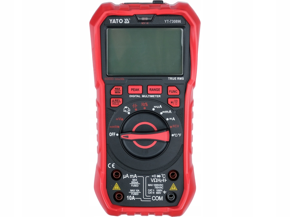 Miernik Cyfrowy TRUE RMS LCD 60000 – Precyzyjne pomiary w Twoim domu