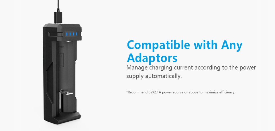 Obsługiwane typy i rozmiary akumulatorów