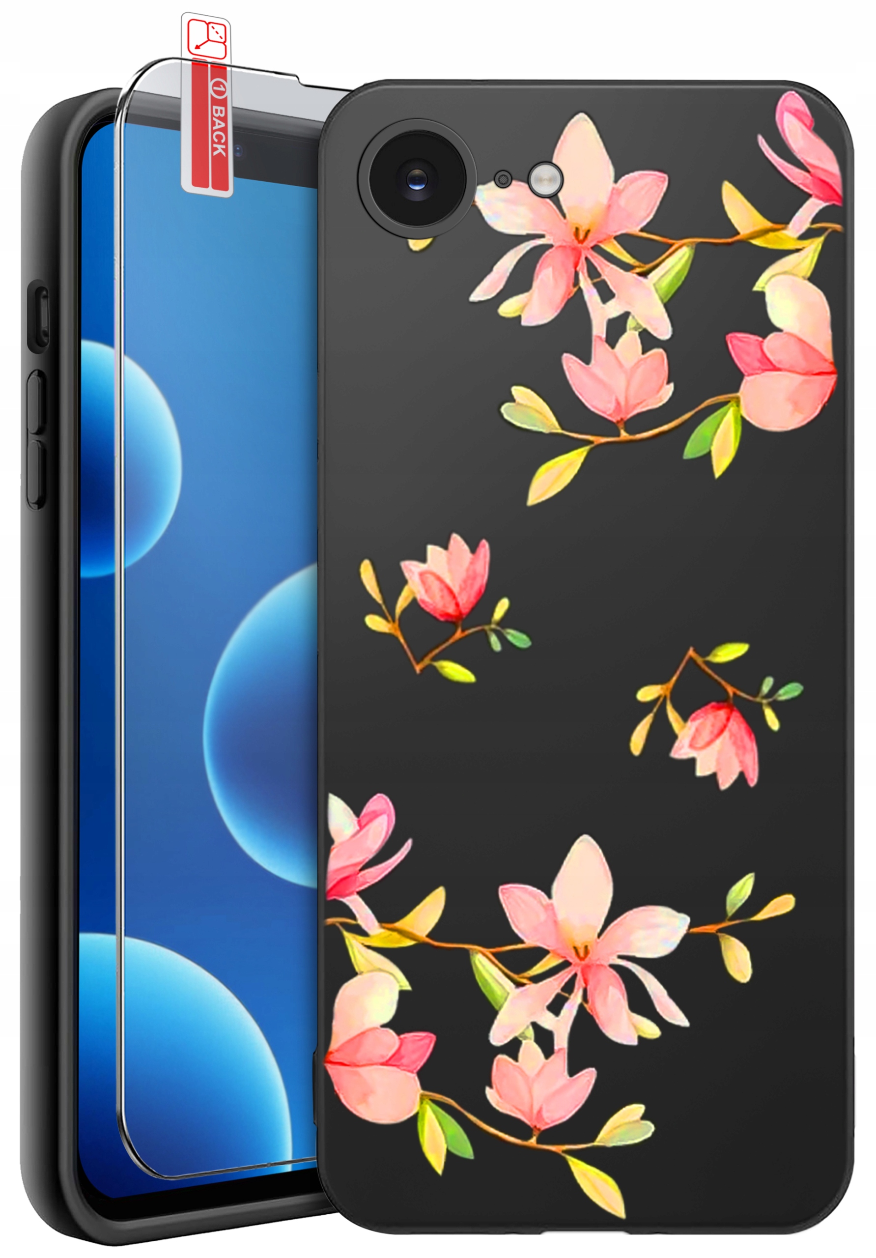 Wytrzymałe silikonowe etui z ochroną wyspy aparatów