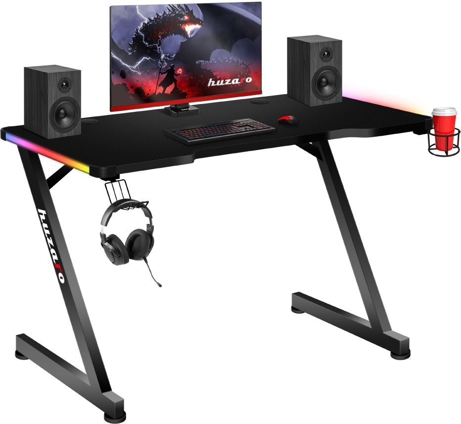 Biurko Hero 2.5 RGB z akcesoriami