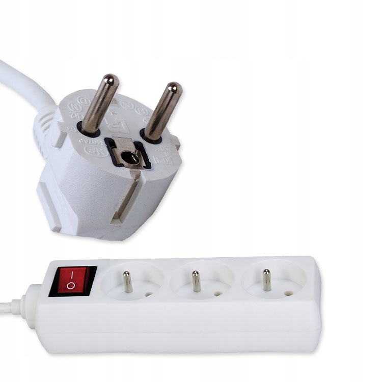 Przedłużacz PM/3-3-1,5M+W 3x1,5 BIAŁY – Idealne rozwiązanie dla Twojego domu