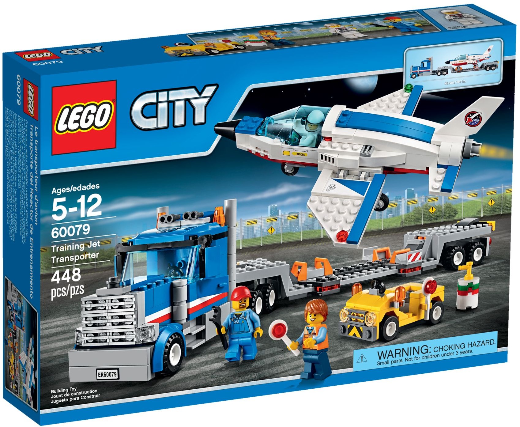 City Transporter Odrzutowiec (60079) – Kosmiczna przygoda dla dzieci